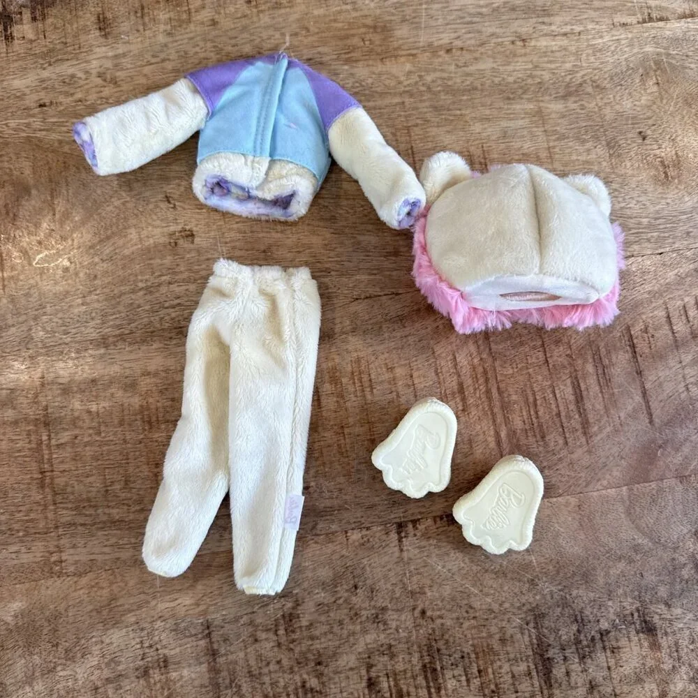 Barbie Cutie Reveal Plush Costume Outfit Yellow Cat Lion Hope Shirt Shoes Paws